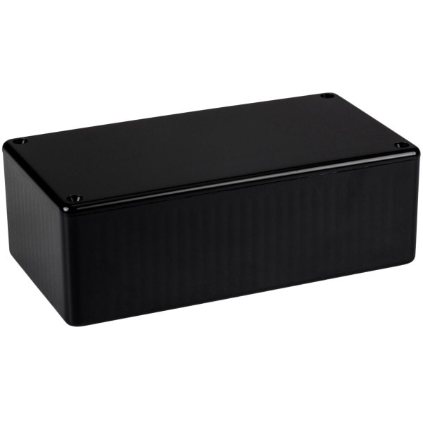 Main product image for Hammond 1591DSBK ABS Project Box Black 320-714
